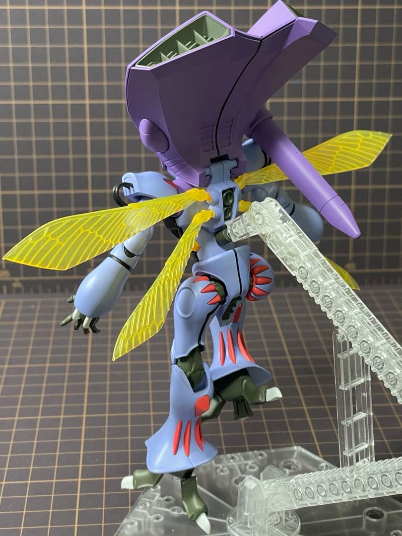 hgダンバイン 全塗装完成品