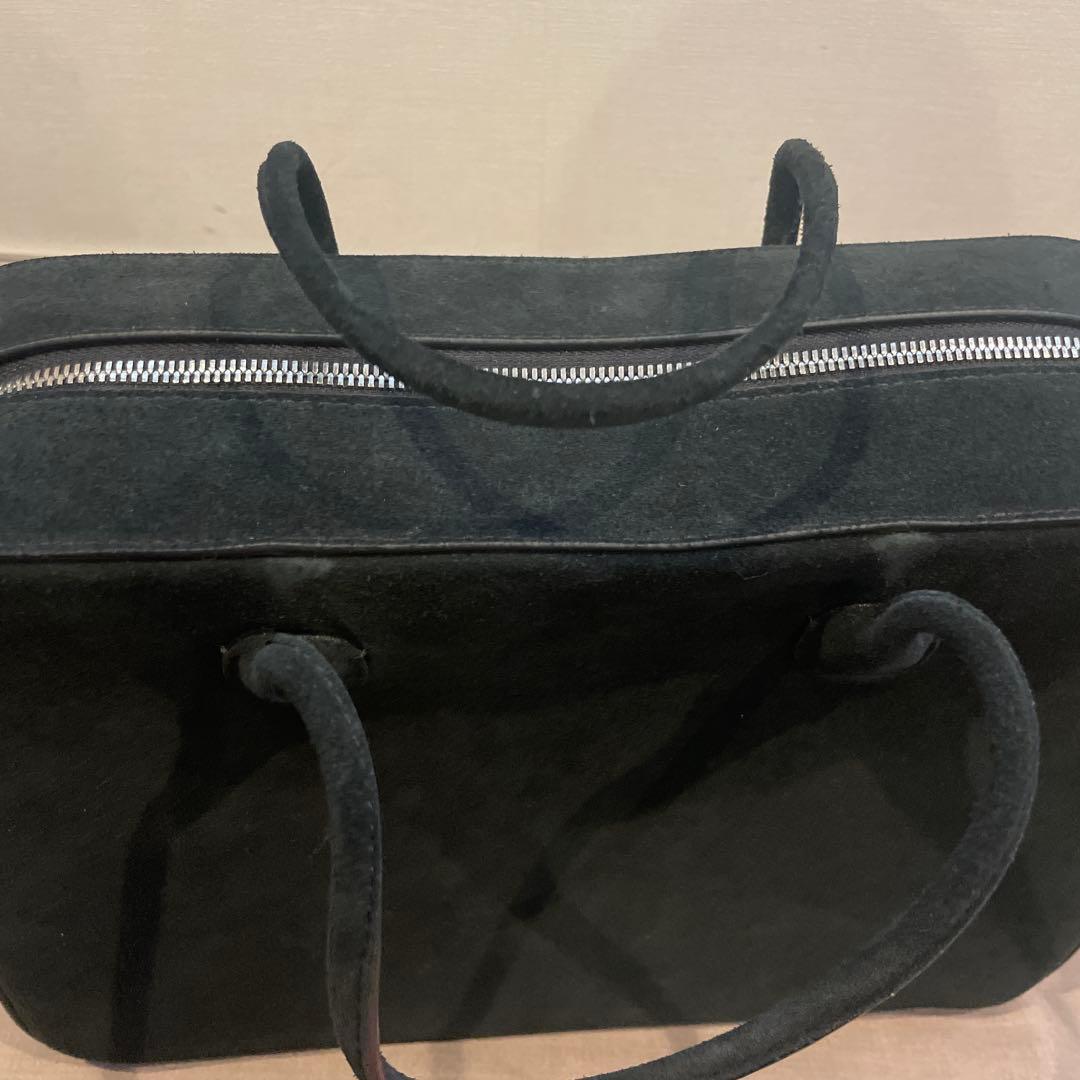 boutique 310 メゾンカナウ ボックスボストン スエード L - メルカリ