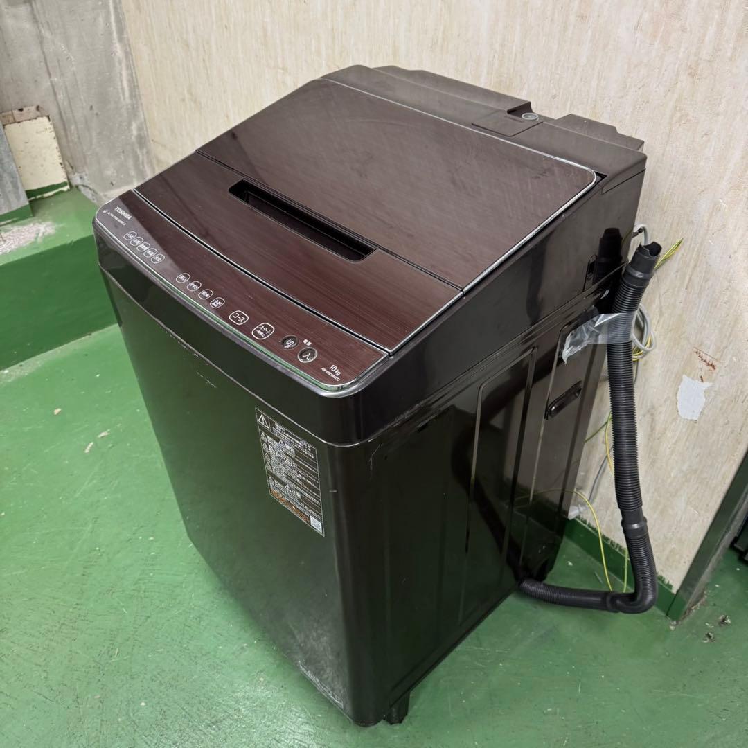 232送料設置無料☆東芝 大容量洗濯機 10㌔ 冷蔵庫 - 洗濯機
