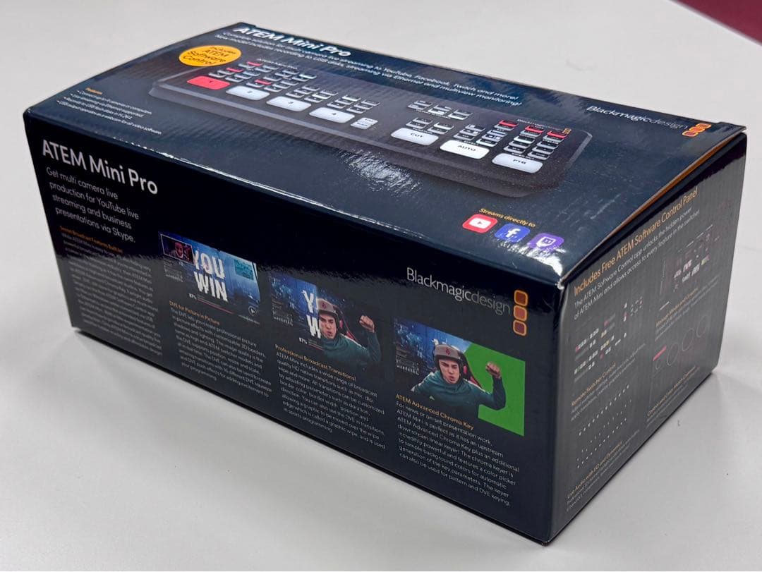 【値下げしました】ATEM Mini Pro 新品未開封・送料無料 ATEM mini PRO - お気楽スイッチャー適当レビュー｜Takumin