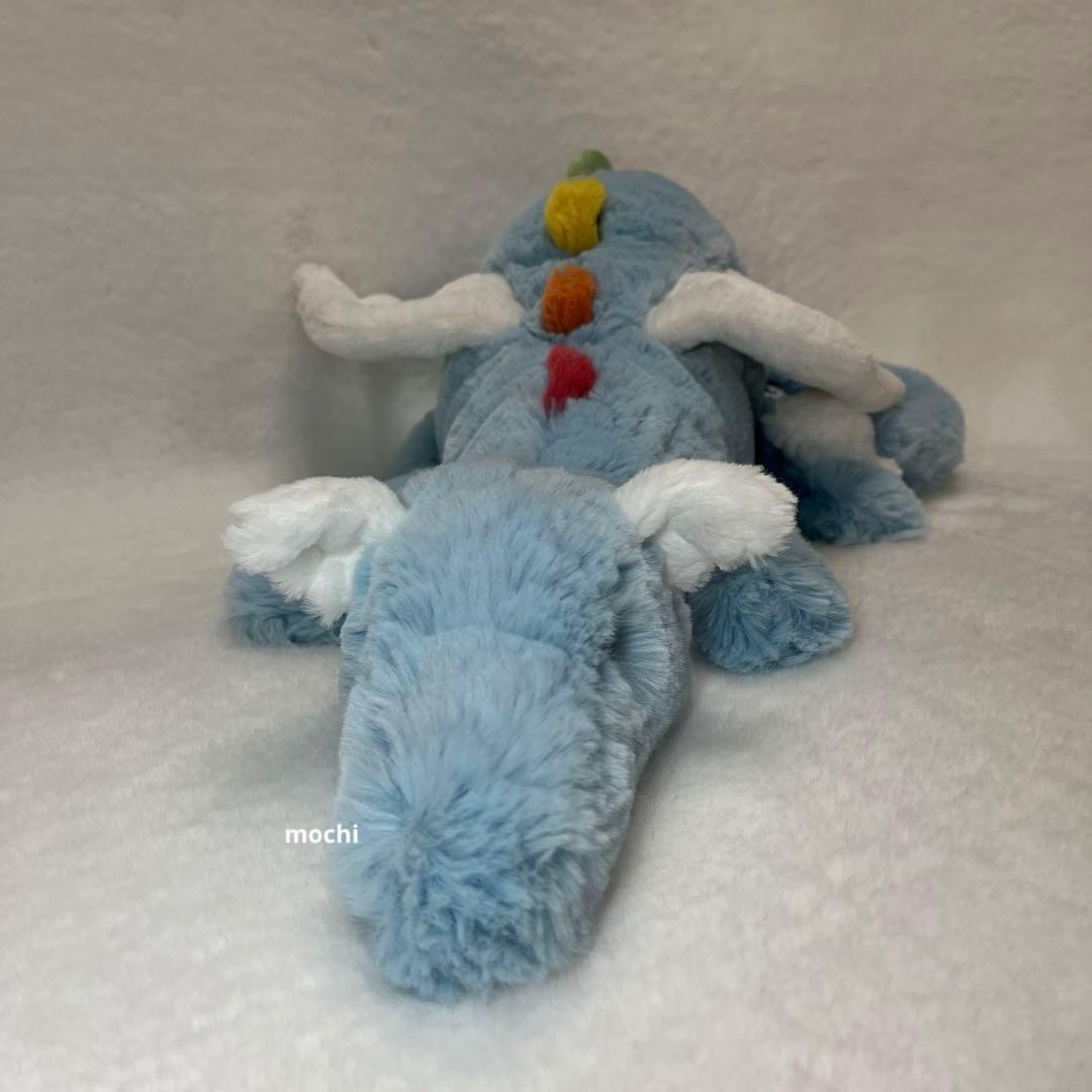  Sky Dragon ドラゴン 水色 ぬいぐるみ新品タグ付き