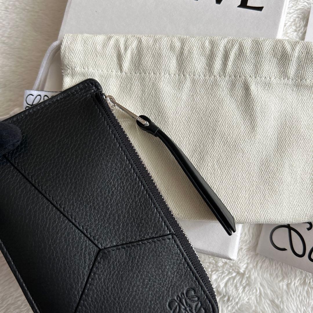 未使用級】ロエベ パズル ロング コインカードホルダー フラグメント