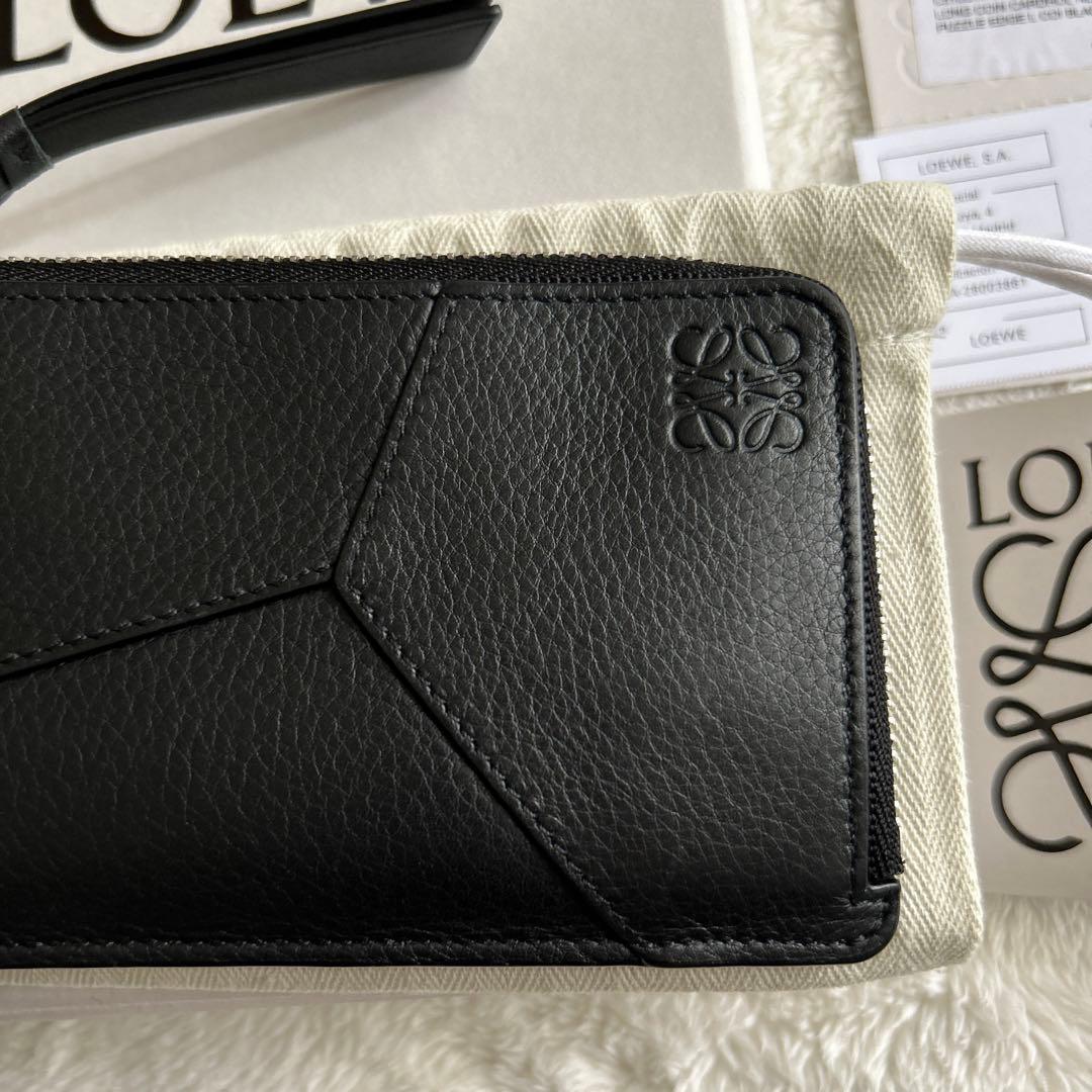 未使用級】ロエベ パズル ロング コインカードホルダー フラグメント