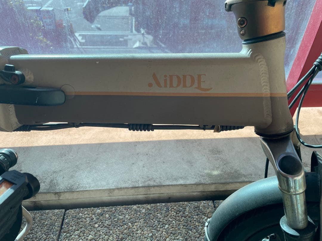 ジャンク品】直接お取引 横浜駅周辺 電動アシスト折りたたみ自転車