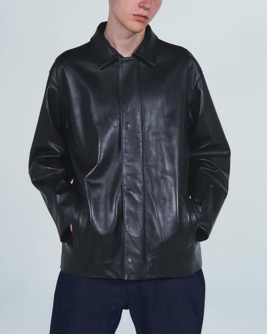 新品 SOPHNET. 24SS LEATHER シープ レザー ジャケット S - メルカリ