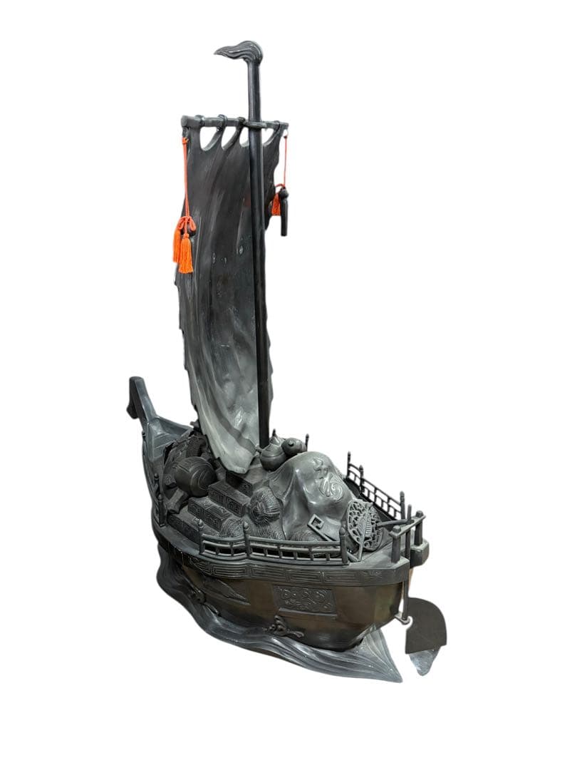 高岡銅器 七福神 銅製 宝船 置物 般若純一郎 未鑑定 - メルカリ