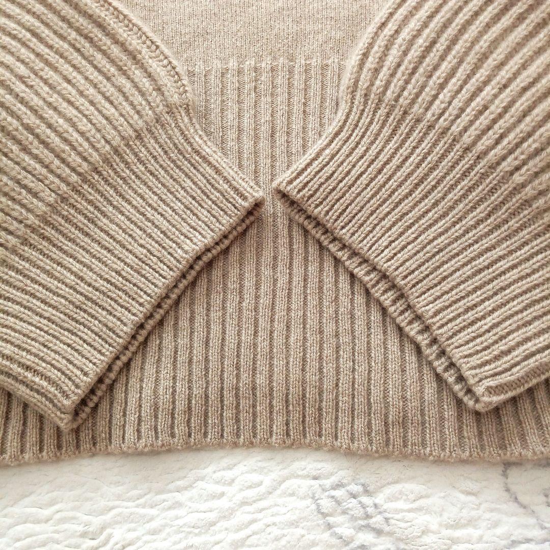 ステラマッカートニー カシミヤ ラグラン ニット ベージュ 38 - メルカリ