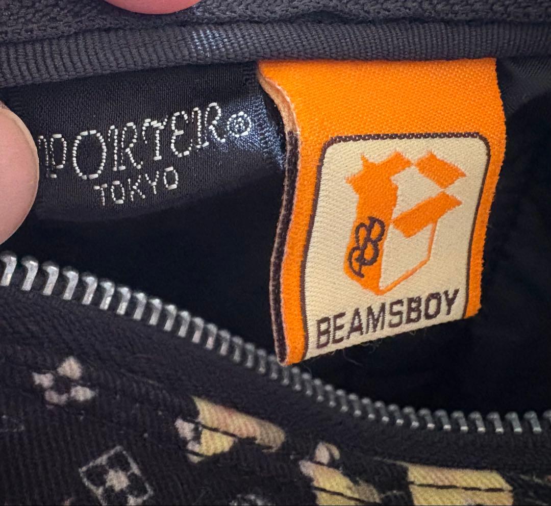 レアPORTER ×BEAMS BOY花柄モノグラムミニボストン ポーター - メルカリ
