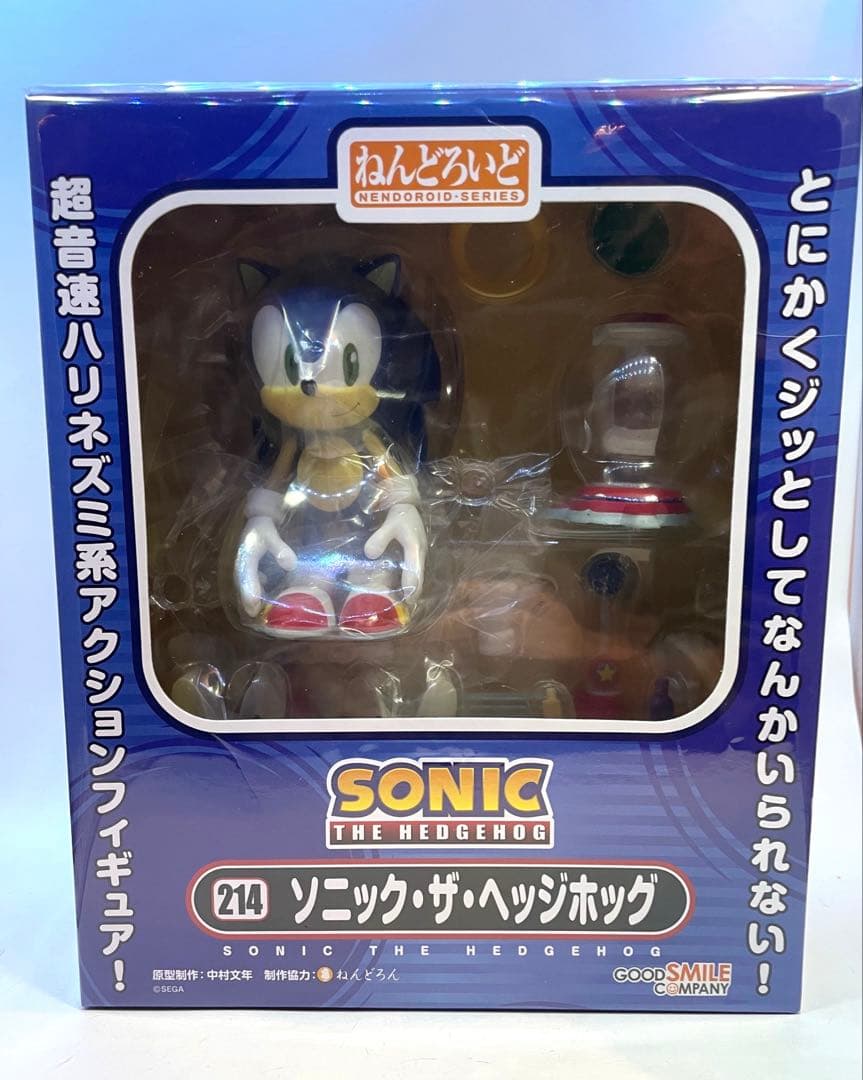 【未開封】ソニック・ザ・ヘッジホッグ ねんどろいど フィギュア 未開封】【初版】ねんどろいど 214 ソニック・ザ・ヘッジホッグ - メルカリ