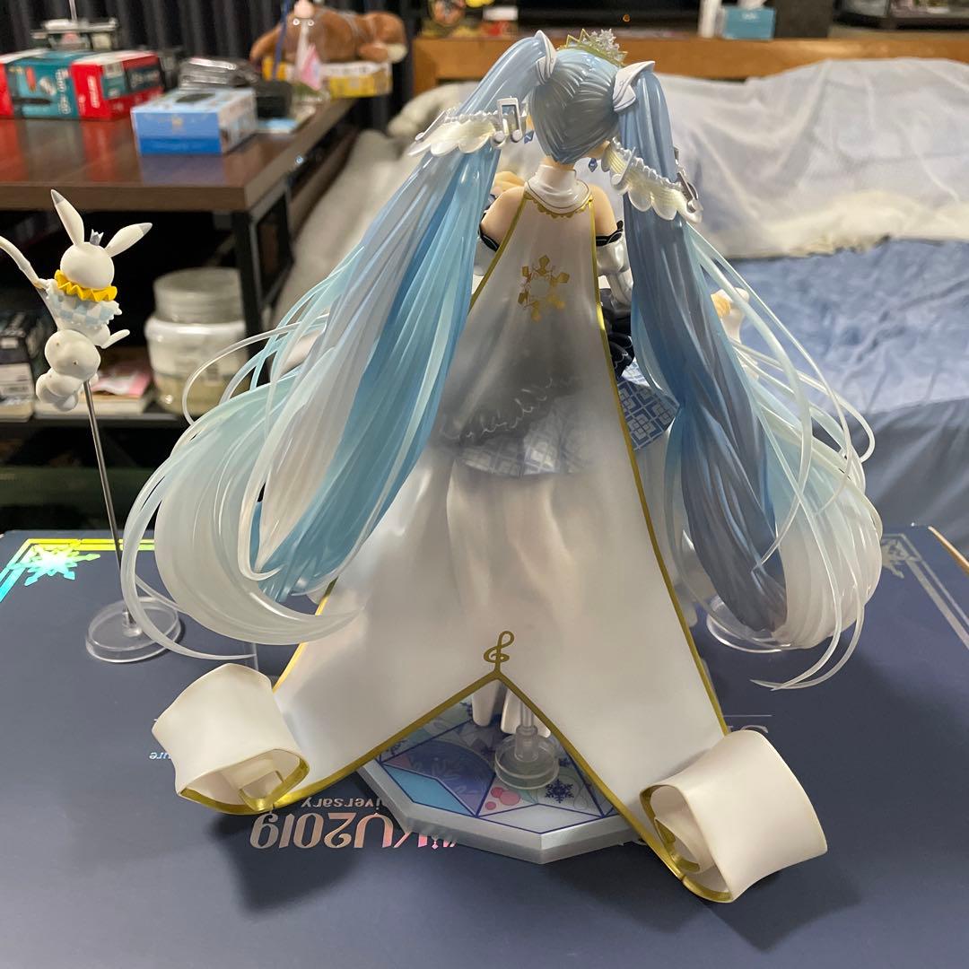 【開封済み】雪ミク 2019 スノープリンセスバージョン フィギュア
