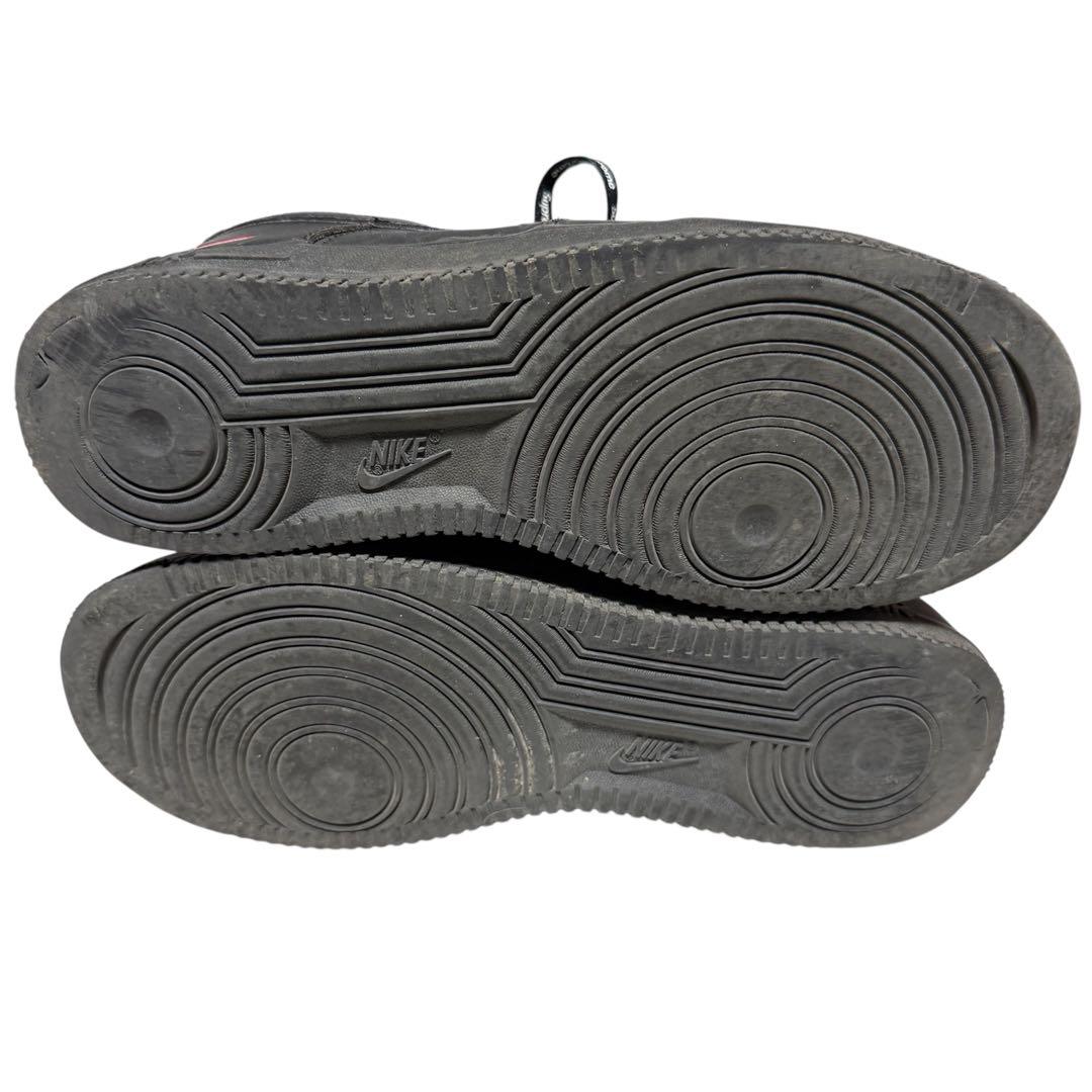 シュプリーム×ナイキ エアフォース1 ロー “ブラック” 27.5cm 箱あり