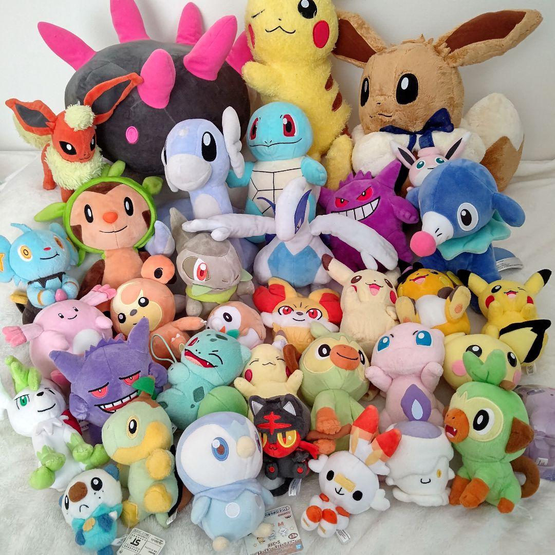 ポケモン ぬいぐるみ マスコット ボールチェーン 35体 まとめ売り
