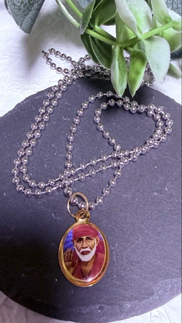 藤井風ネックレス 選べるオームペンダント&シルディサイババペンダント2本セット