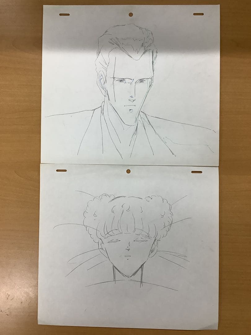 直筆一点物】アニメ 原画 ラフ画 46枚 作品名不明 雷神ふぃるむ - メルカリ