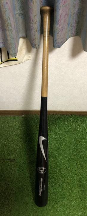 阪神タイガース 鳥谷 敬 使用 ナイキ 硬式 木製バット NPB マーク