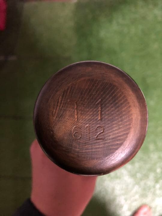 阪神タイガース 鳥谷 敬 使用 ナイキ 硬式 木製バット NPB マーク