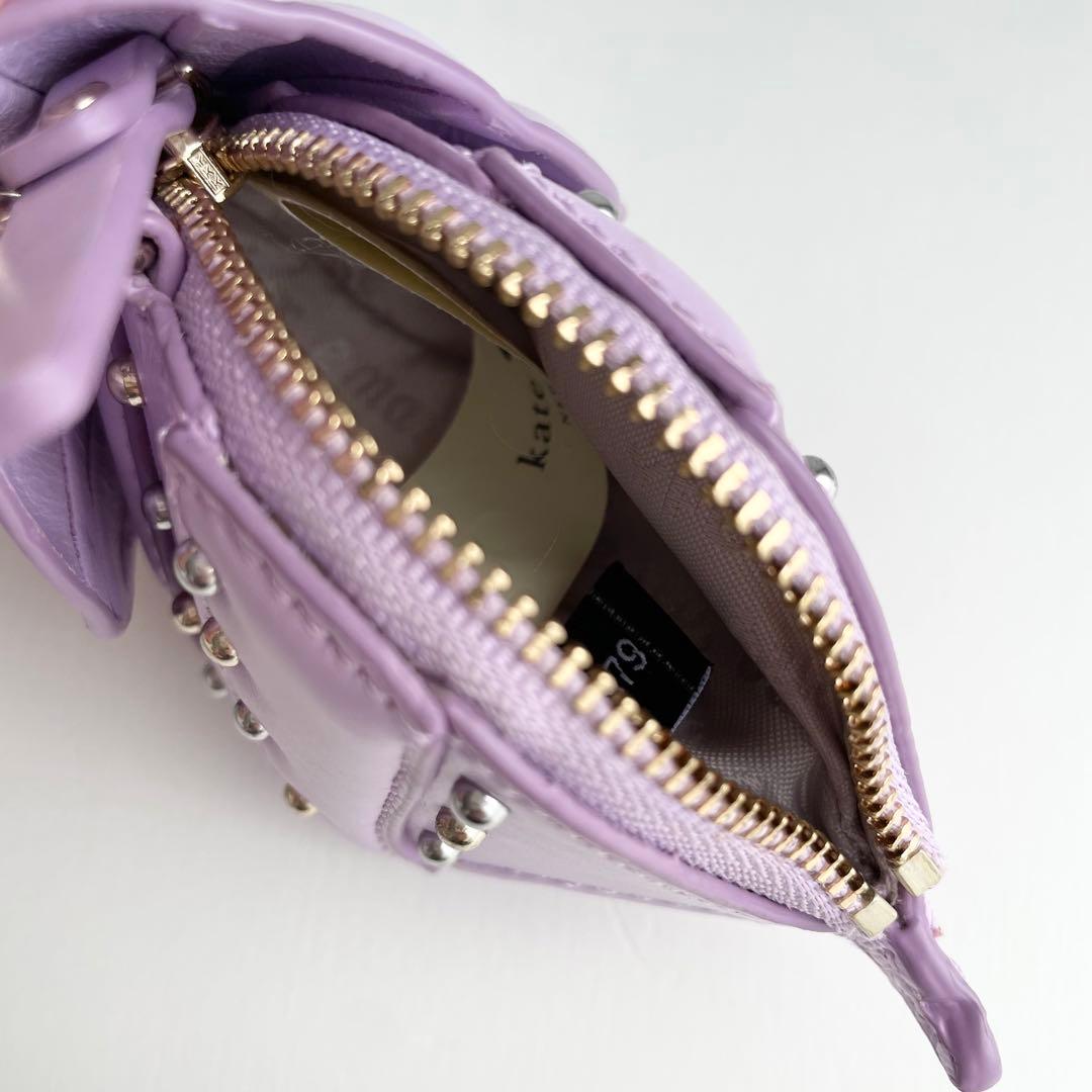 ケイトスペード バッグチャーム トリケラトプス 恐竜 キーホルダー