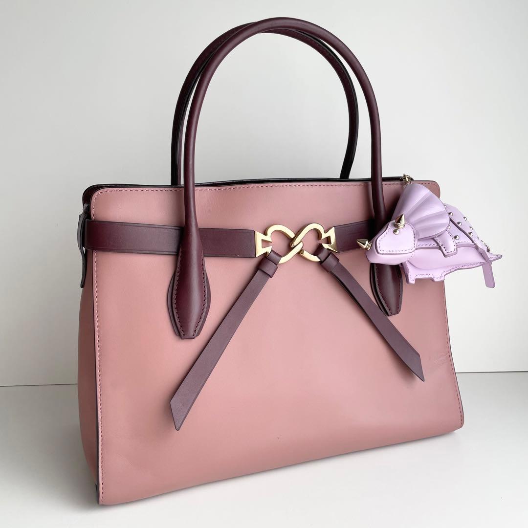 ケイトスペード バッグチャーム トリケラトプス 恐竜 キーホルダー