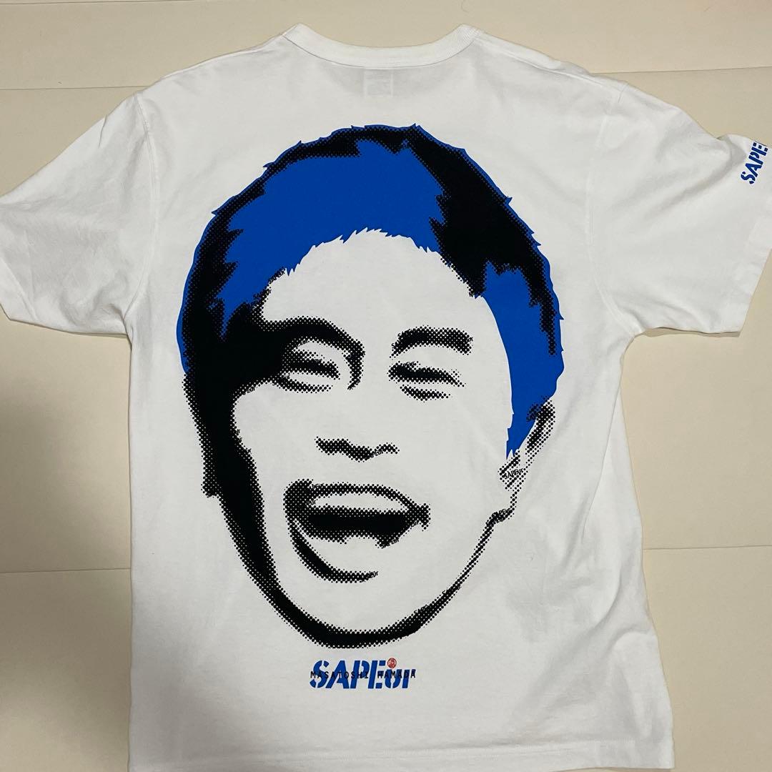 sapeur 浜田 笑顔 tシャツ 青 サプール SAPEur - メルカリ