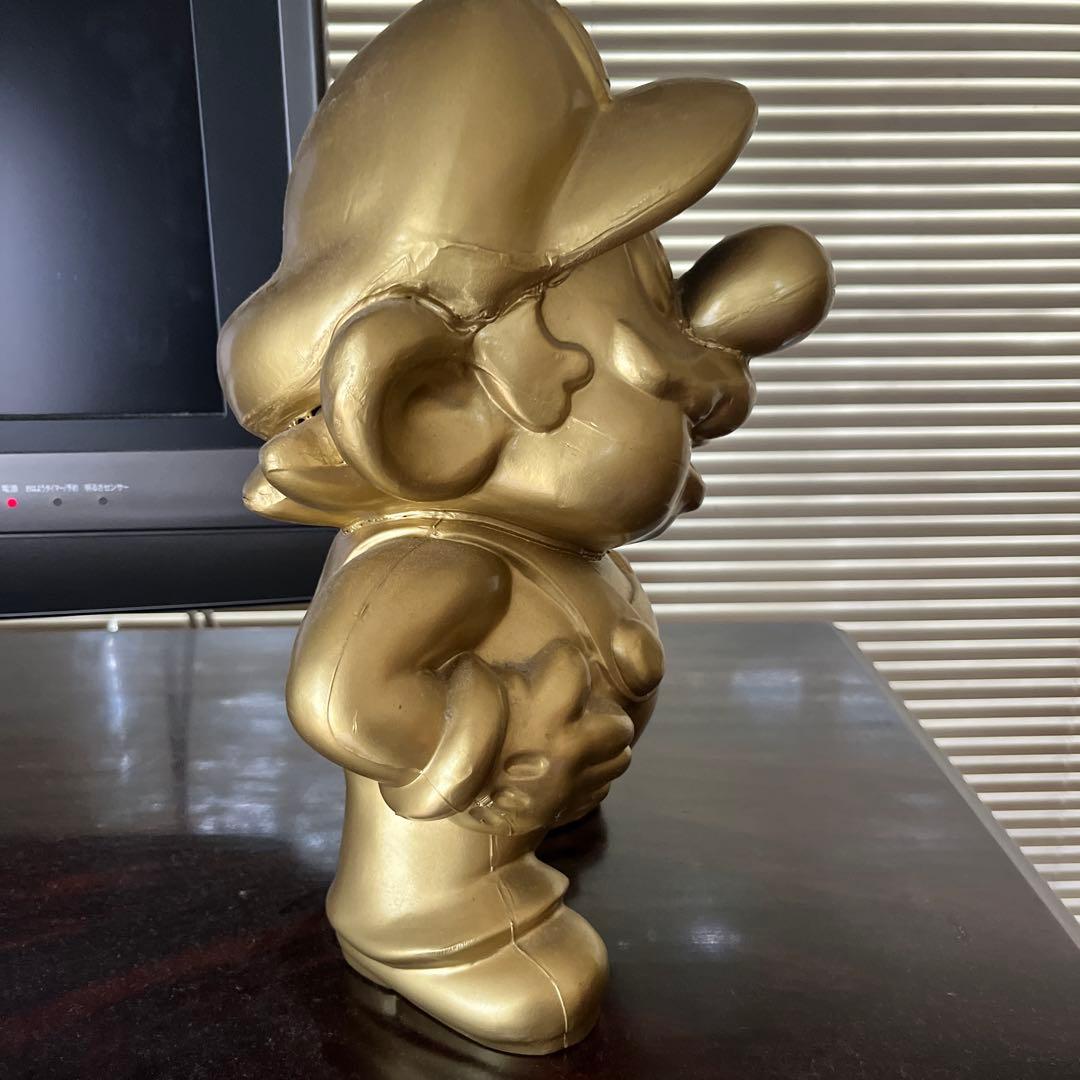 任天堂 スーパーマリオ ゴールド 黄金のマリオ像 非売品レトロ　激レア　入手困難