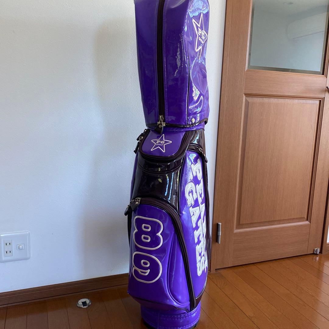 PEARLY PEARLY GATES キャディバッグ 89 パープル