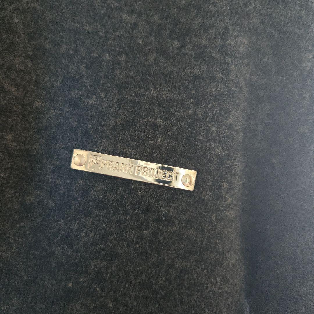 PRANK PROJECT チャコールグレー ウール カシミヤ ダメージニット