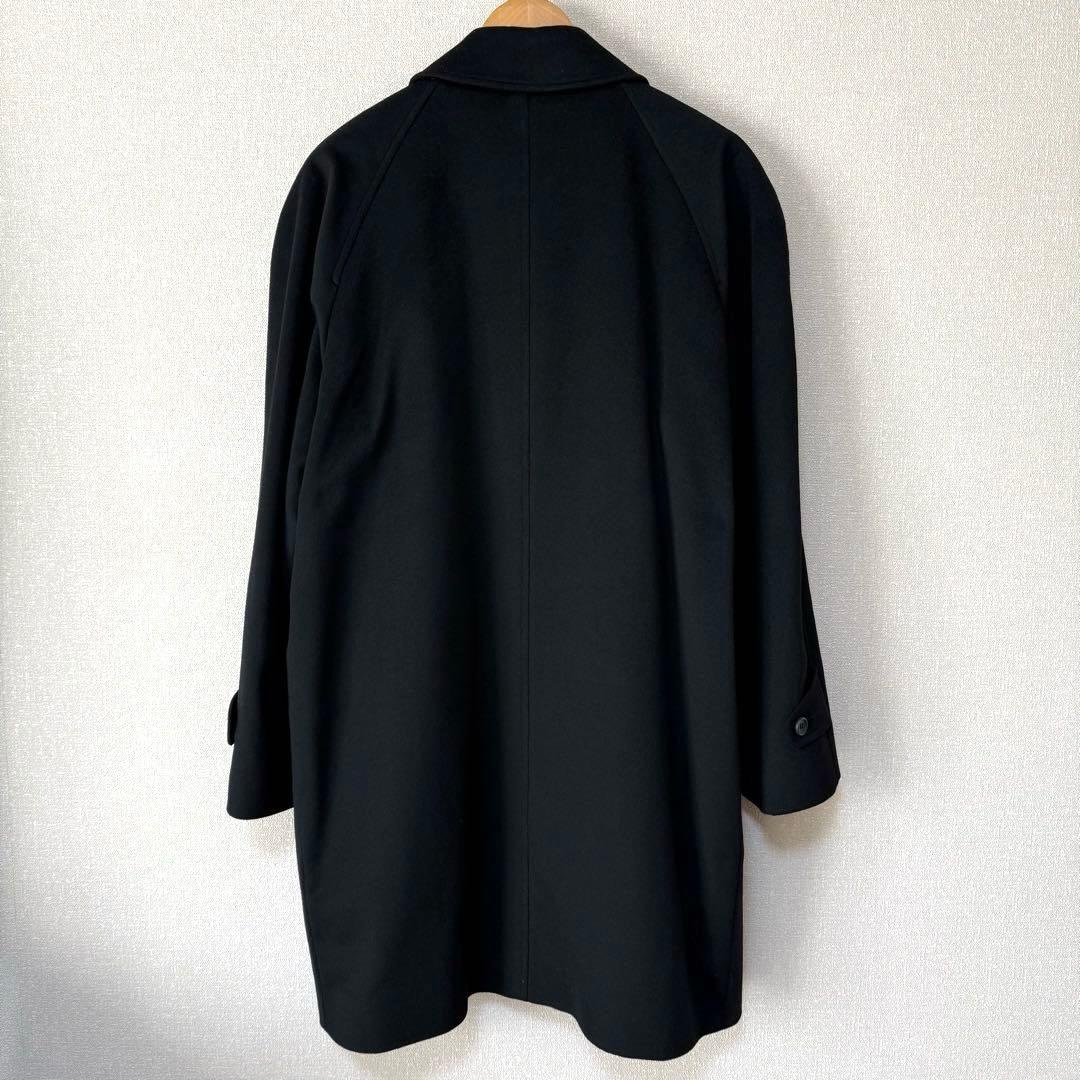 カシミヤ100%】Pierre Balmain ステンカラーコート 黒 L - メルカリ