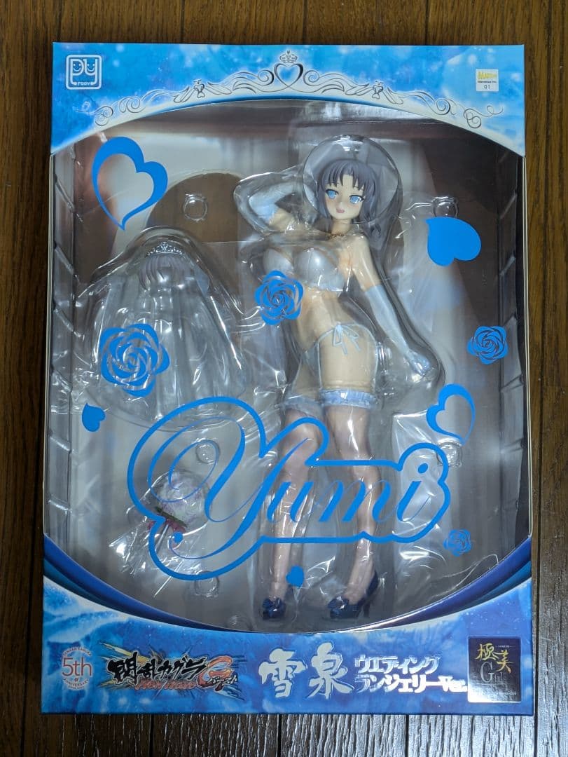 閃乱カグラ NewWave Gバースト 雪泉 ウェディングランジェリーVer