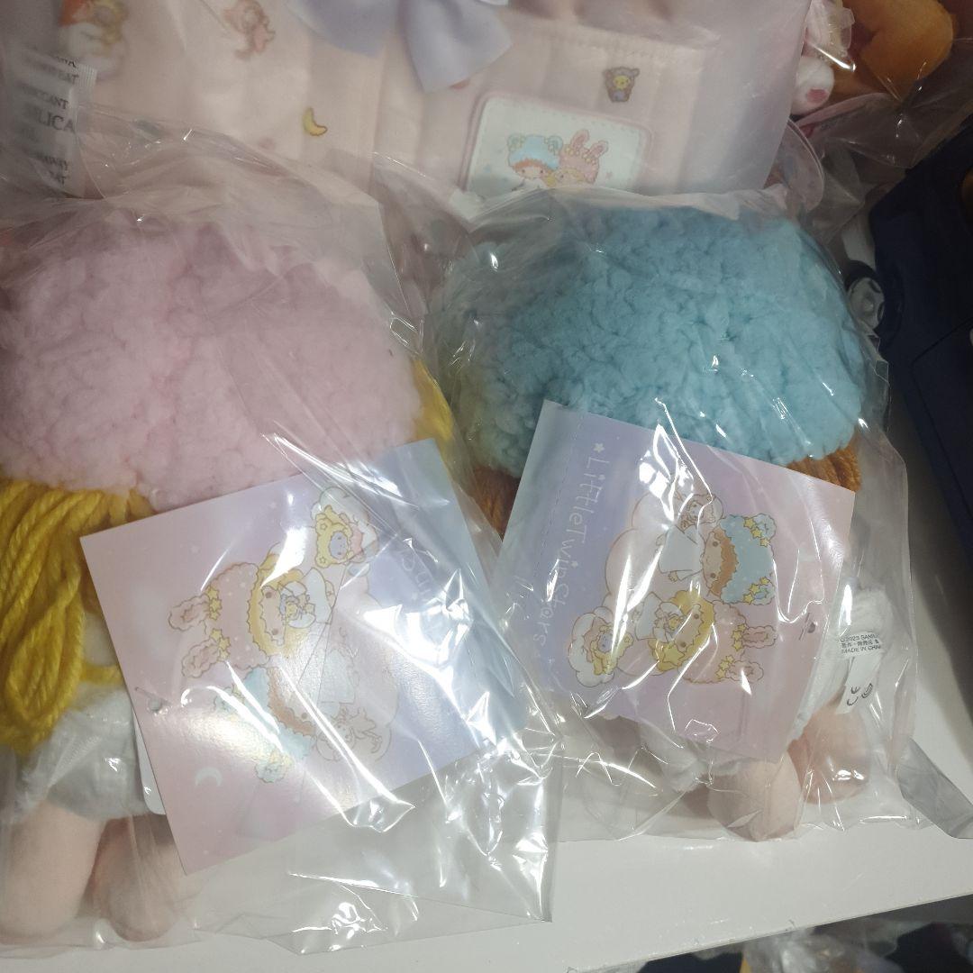 キキララのぬいぐるみセット かご付き