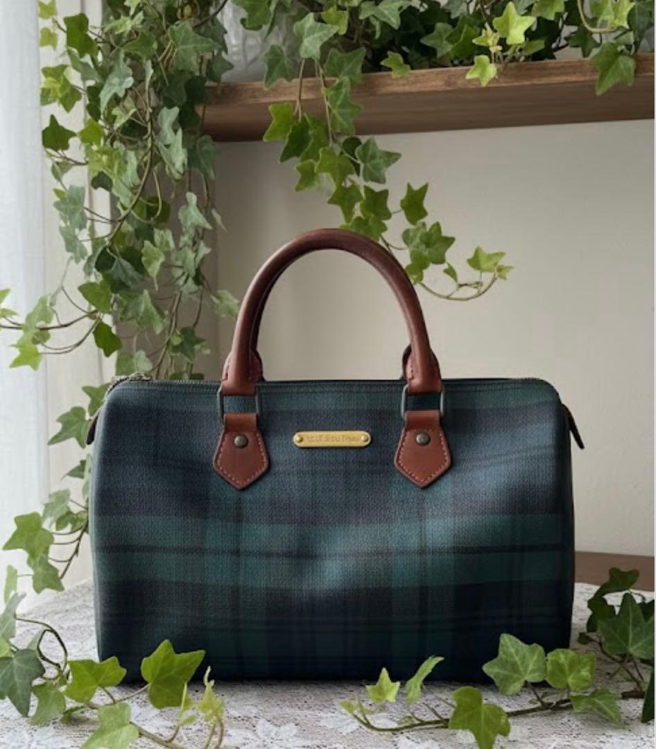 ポロ ラルフローレン ボストンバッグ チェック - メルカリ