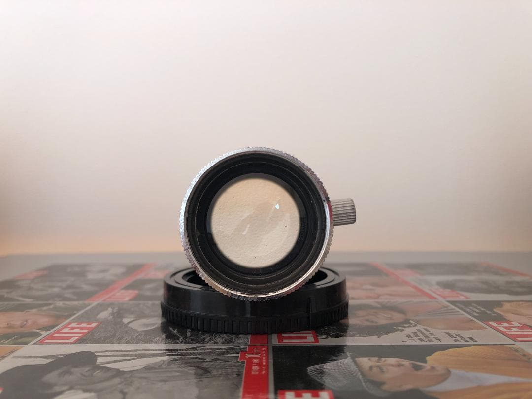 M42マウント VICTOR ENGLAND E.F.2 F1.6 ぐるぐるボケ