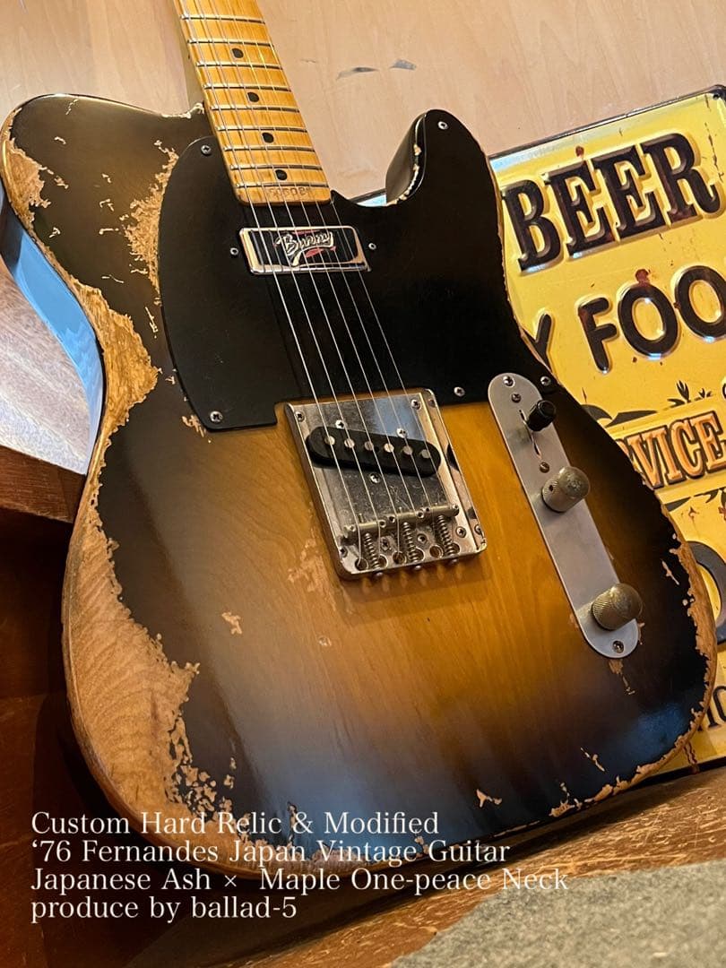 秋さま専用 ハードレリック '76 Burny Old Vintage - メルカリ