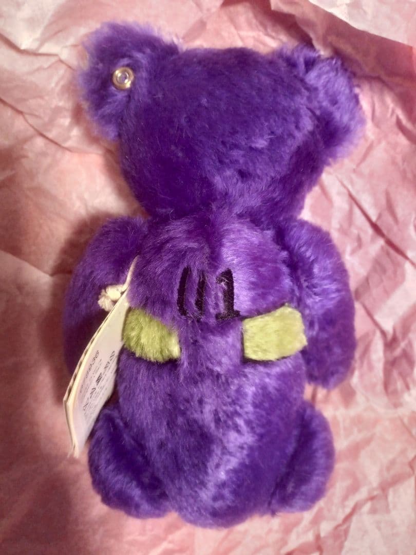 初回生産分「Steiff エヴァンゲリオン テディベア」特製スリーブ付き