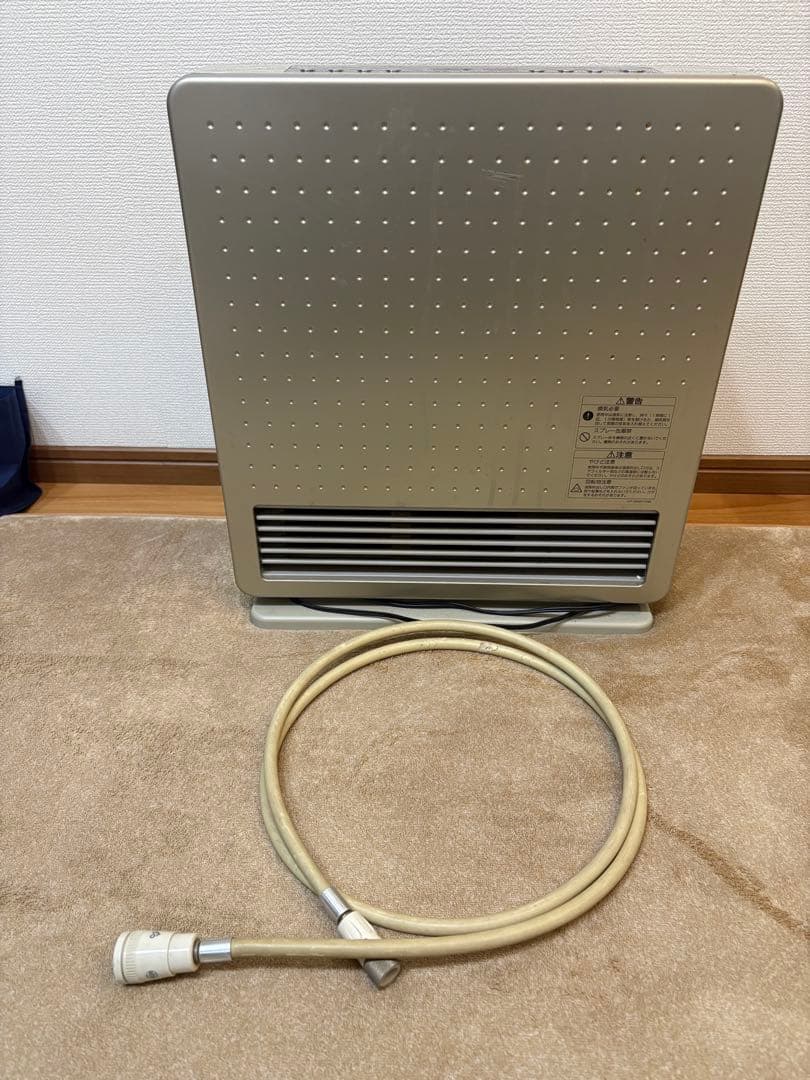 OSAKA GAS ガスファンヒーター シルバー RC-F3502E-1 140-9473 ガスファンヒーター eco model ウォームシルバー [木造11畳