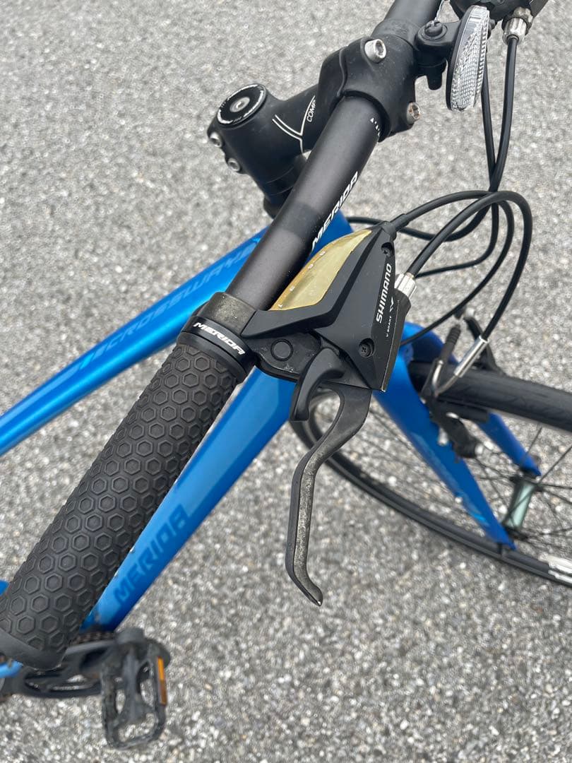 千葉】整備済メリダクロスCROSSWAY100Rブルー新品タイヤ！引き取り歓迎