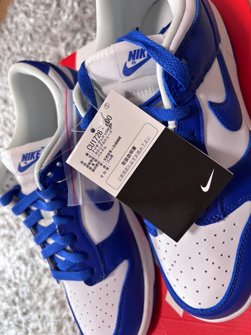 【新品未試着タグ付き/27㎝】NIKE DUNK LOW \"Kentucky\"