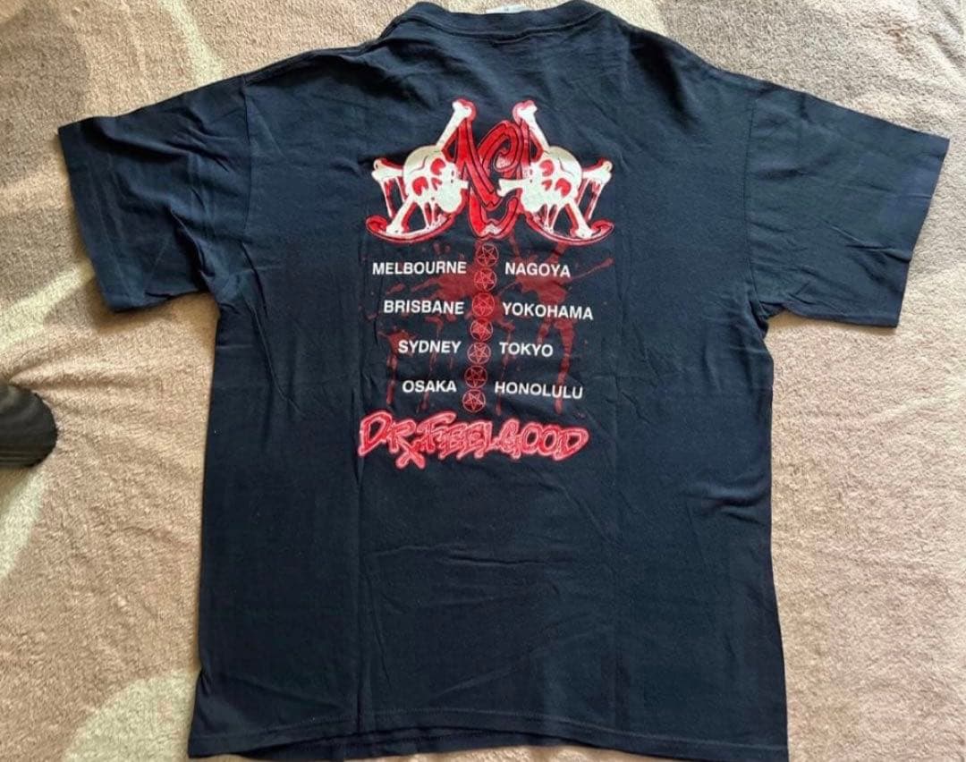 Motley Crue モトリー・クルー 1990年　Tシャツ　半袖　黒　XL