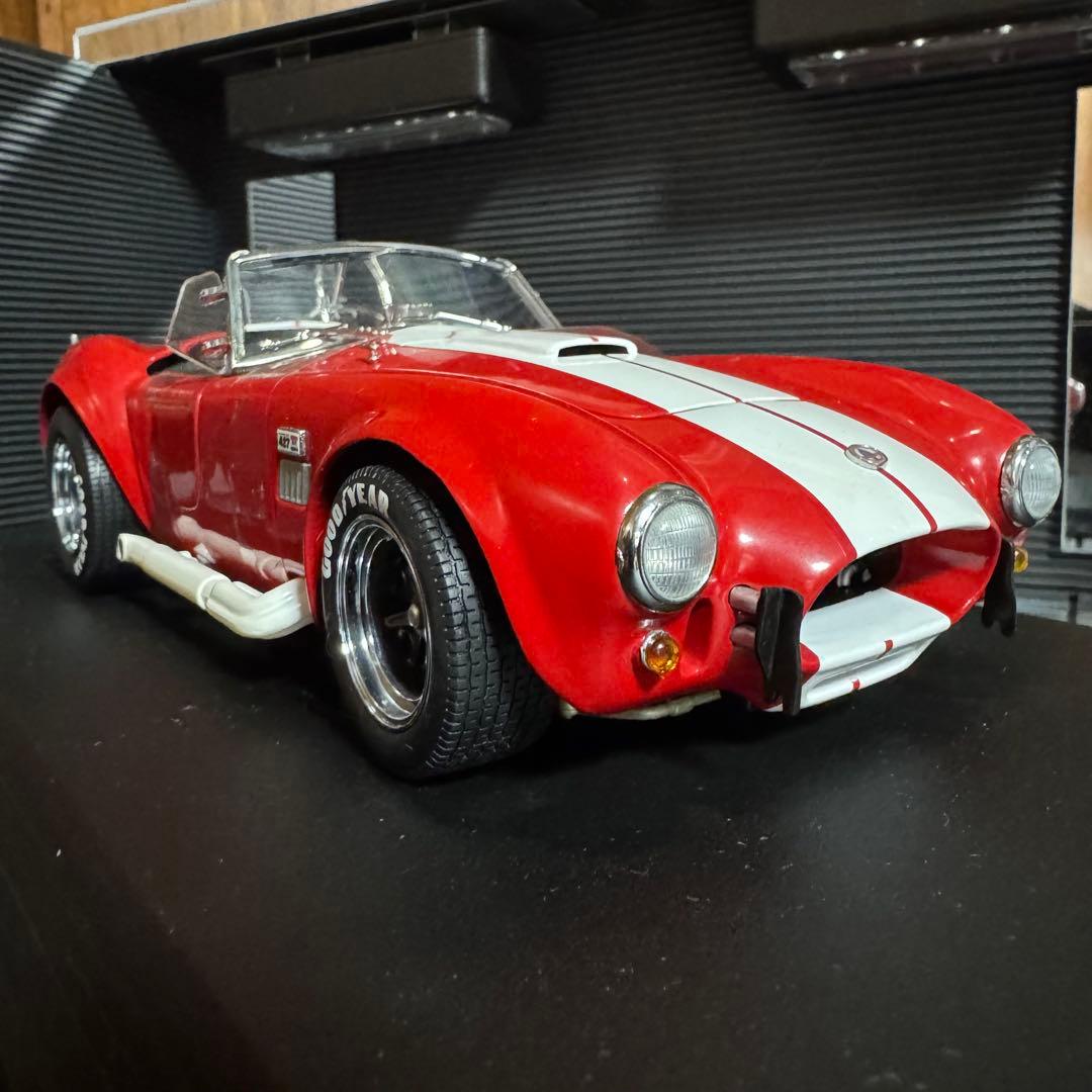 絶版未展示品 京商 1/18 シェルビー コブラ 427 S/C レーシング 赤 京商 - 絶版未展示品 京商 1/18 シェルビー コブラ 427 S/C レーシング