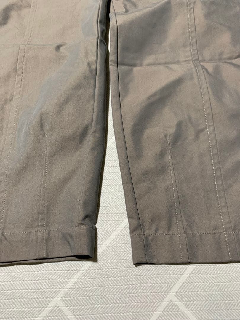 カベサロッソ カーブシルエットタフタサロペット グレー 38