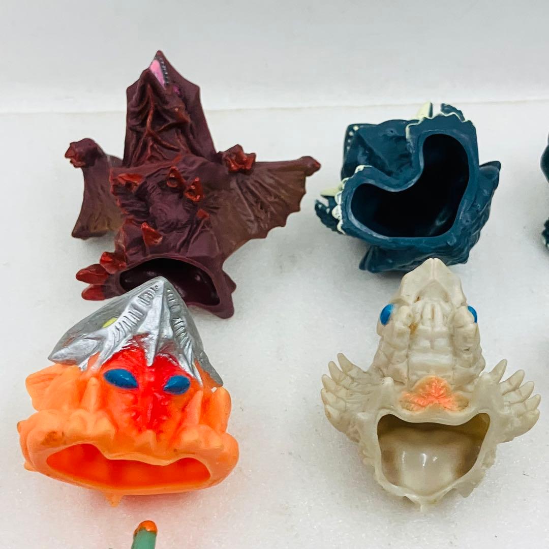 当時物／レア ガメラ 怪獣 指人形 15個 まとめセット 怪獣