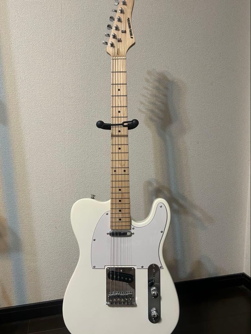 プレイテック PLAYTECH テレキャスタイプ ホワイトエレキギター - メルカリ
