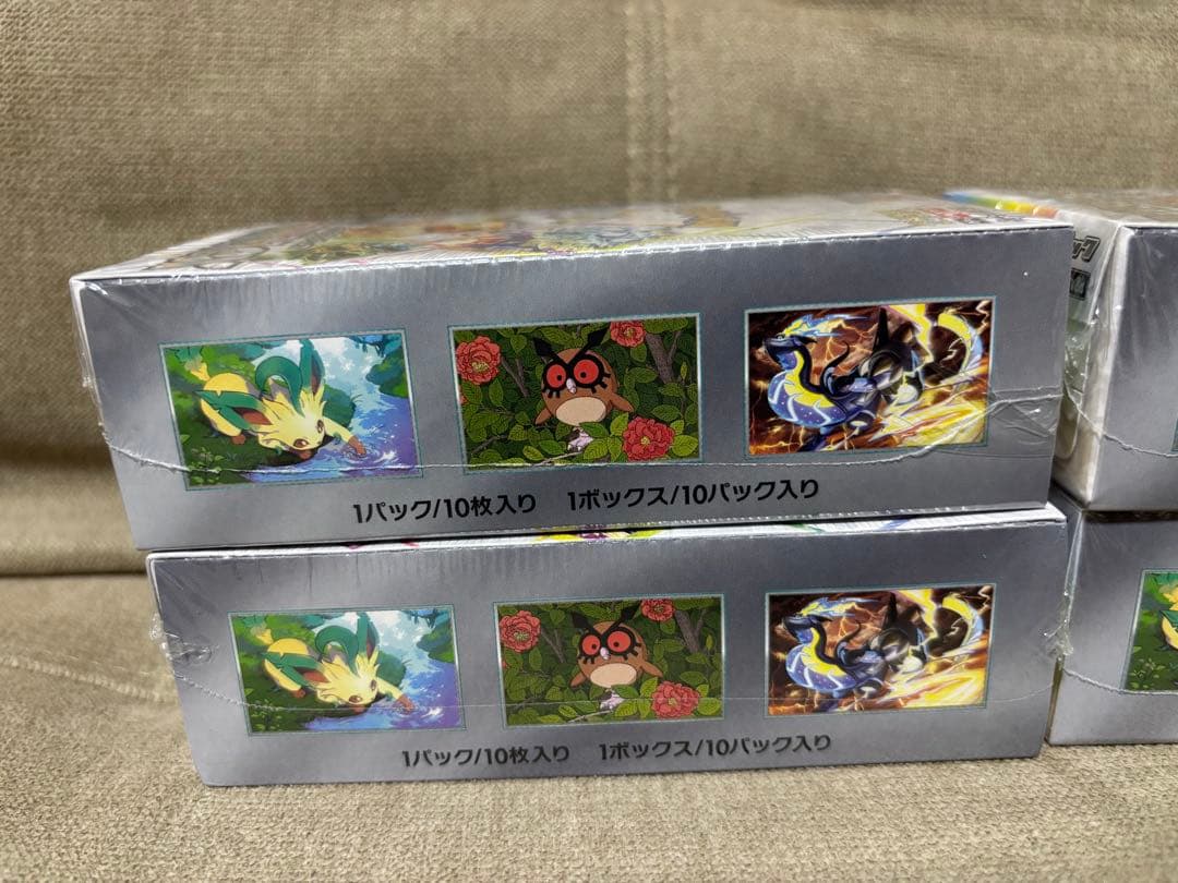 ポケモンカード テラスタルフェスex シュリンク付き 4BOX