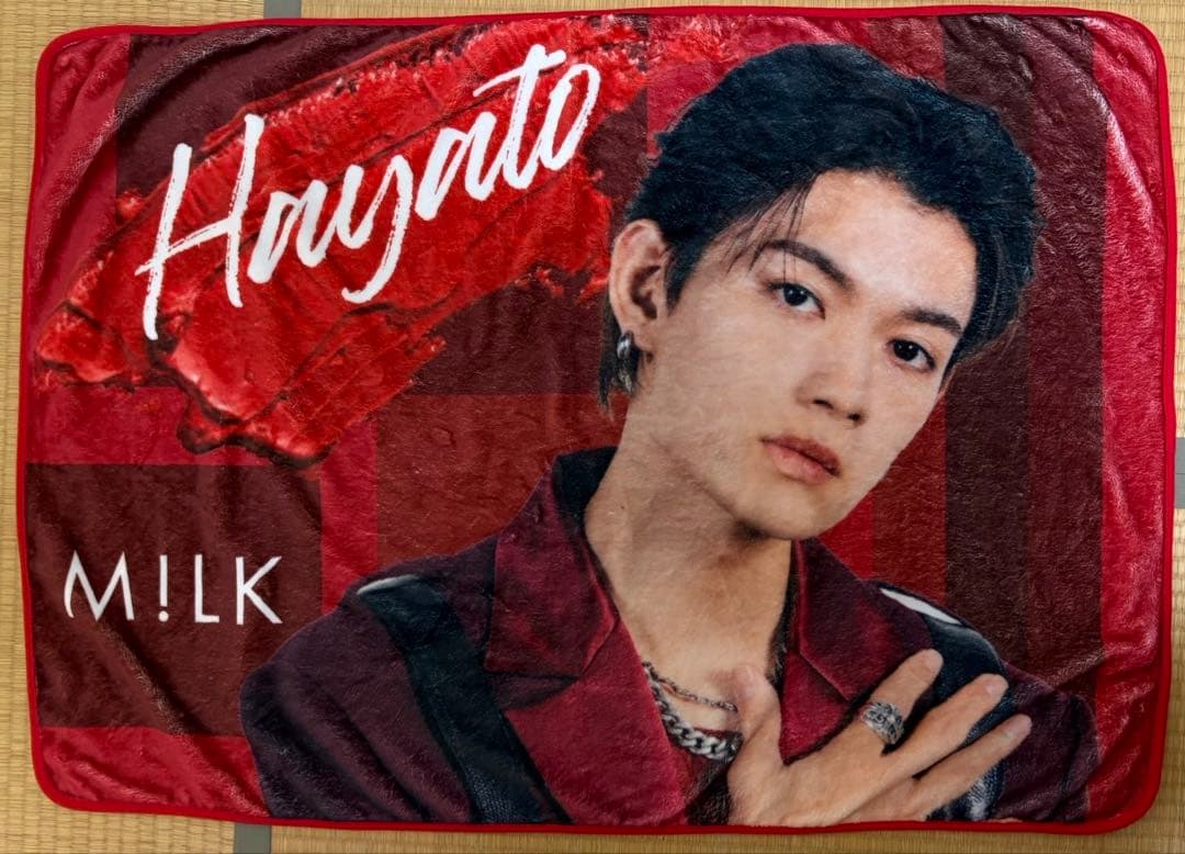 M!LK 佐野勇斗 KissPlan ブランケット - メルカリ