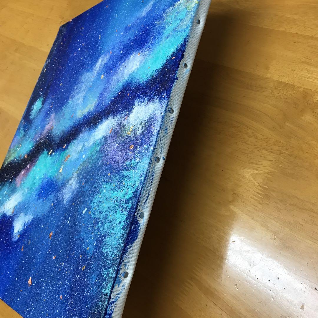 アートパネル 絵画 絵 抽象画 夜空 星 天の川 インテリア 現代アート