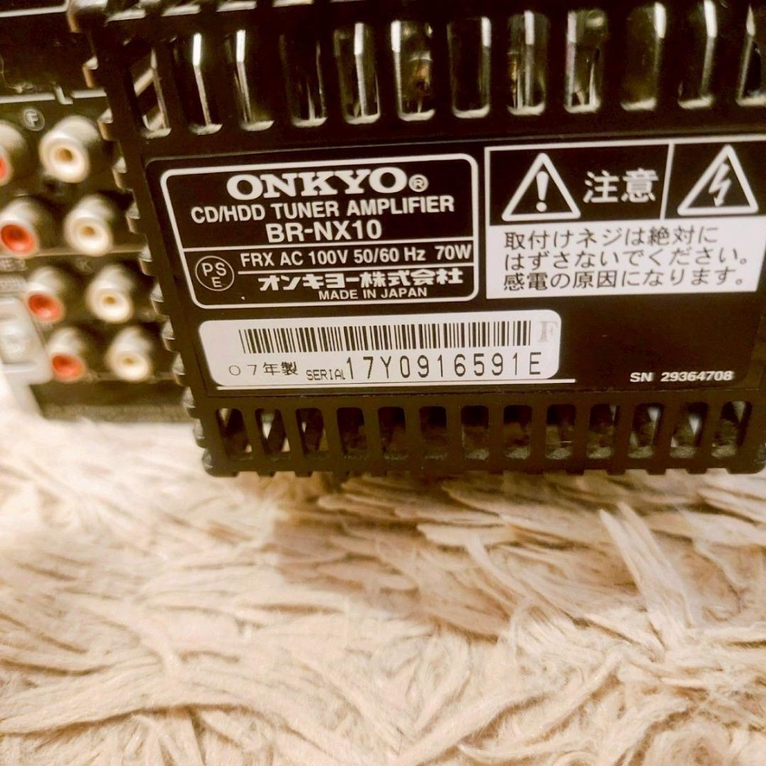 ONKYO BR-NX10A D-NX10 HDD内蔵 オーディオミニコンポ - メルカリ