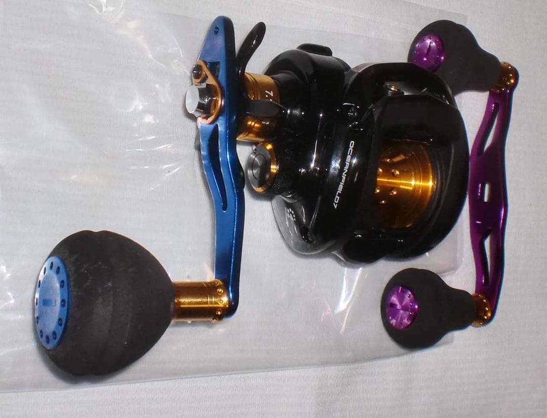 Abu オーシャンフィールド7＜左巻き＞スペアハンドル付 新品（※箱