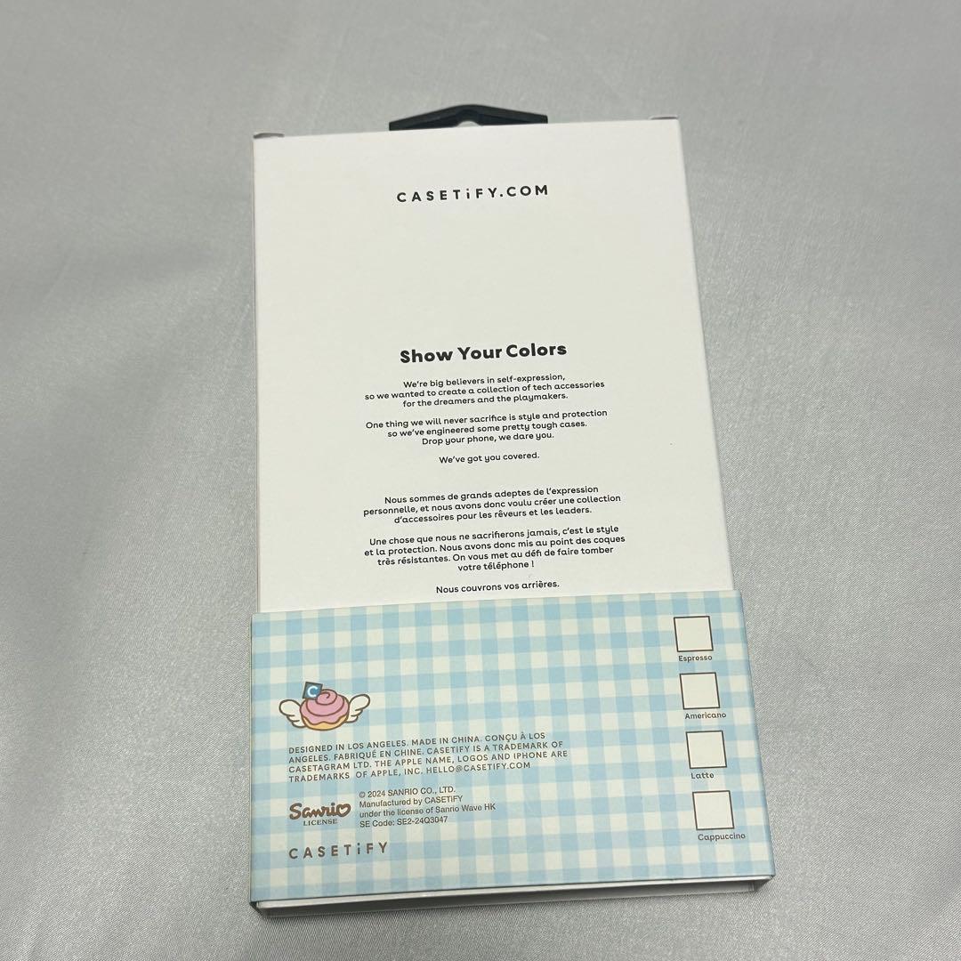 未使用品】CASETiFY/シナモロール/iPhone15pro - メルカリ