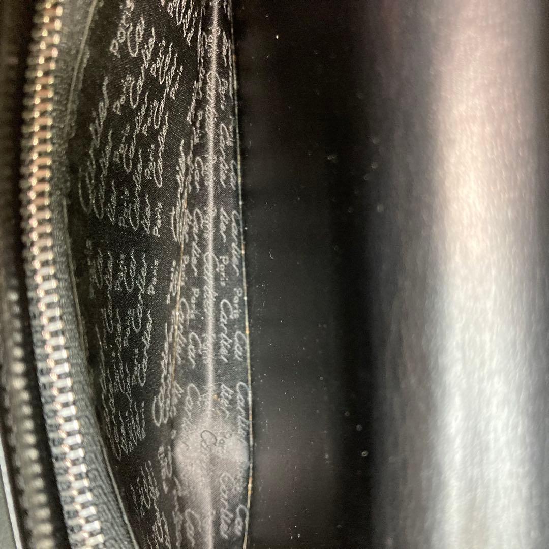 《カルティエ》長財布 Cartier ブラック