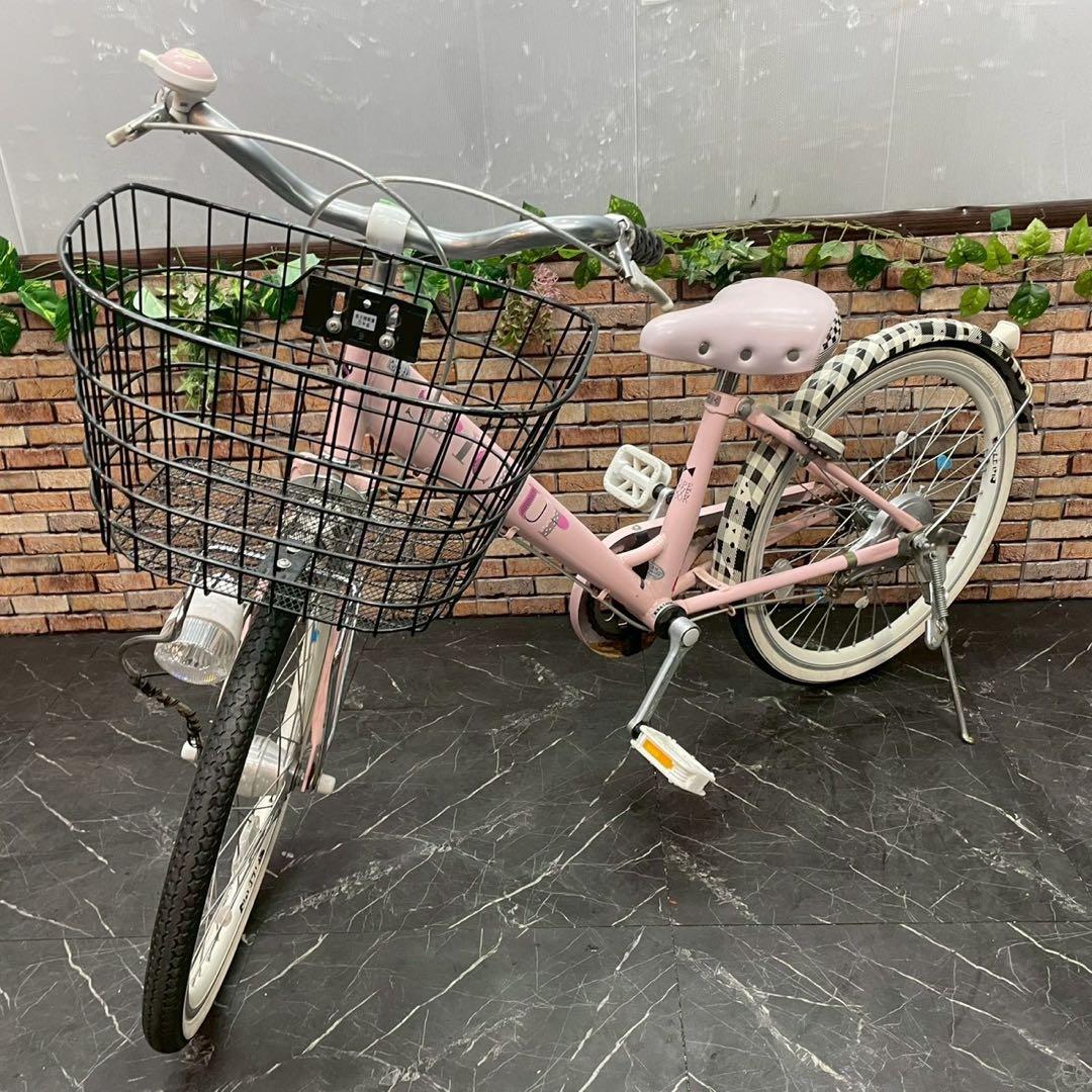106】子供用自転車 子供車 SPICEUP ピンク 20インチ シングル - メルカリ