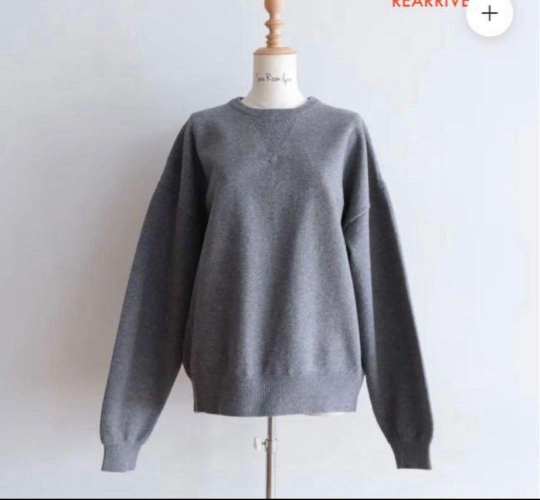 Sweatlikeルーズニットプルオーバー Sweatlikeルーズニットプルオーバー